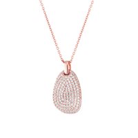Collana Marcello Pane Donna in Argento Zirconia CIYA001 - CIYA001